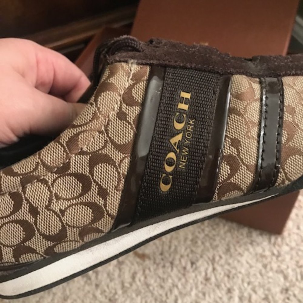 Coach tennis shoes